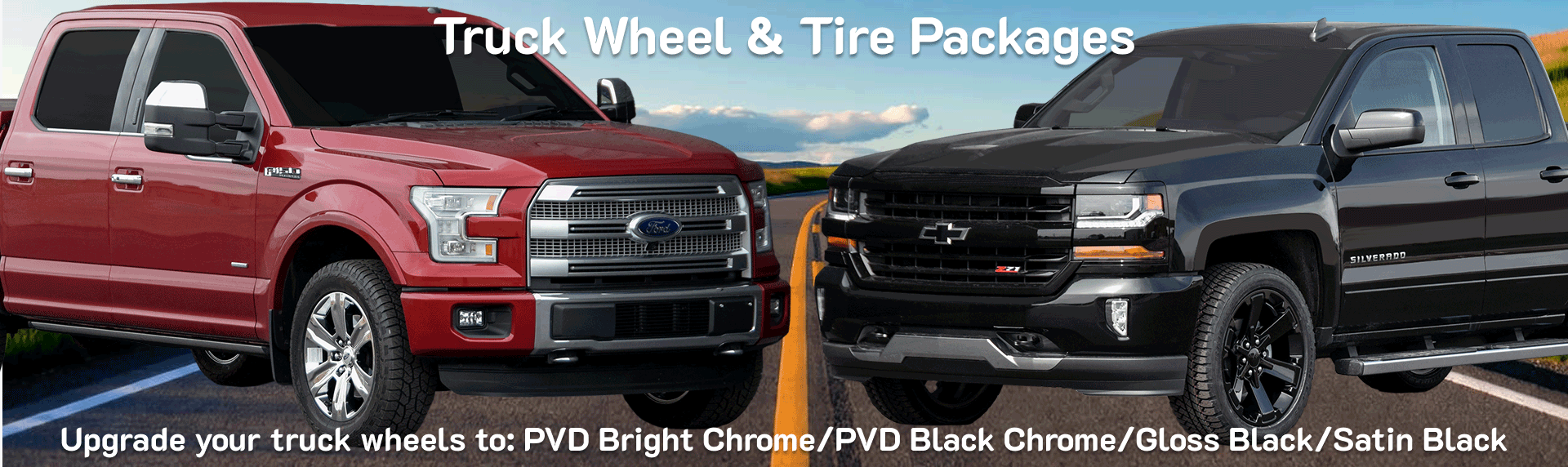 Truck Wheel & Tire Packages
