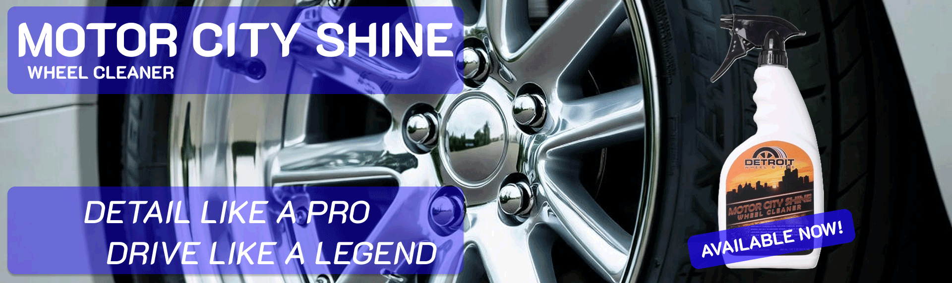 Motor City Shine Wheel Cleaner